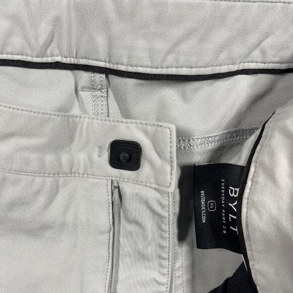 Bylt Mens size 34-36x30 XL EveryDay Pant 2.0 Stretch Casual Preppy Tapered Fit - Picture 7 of 11